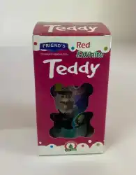 Red & White Teddy